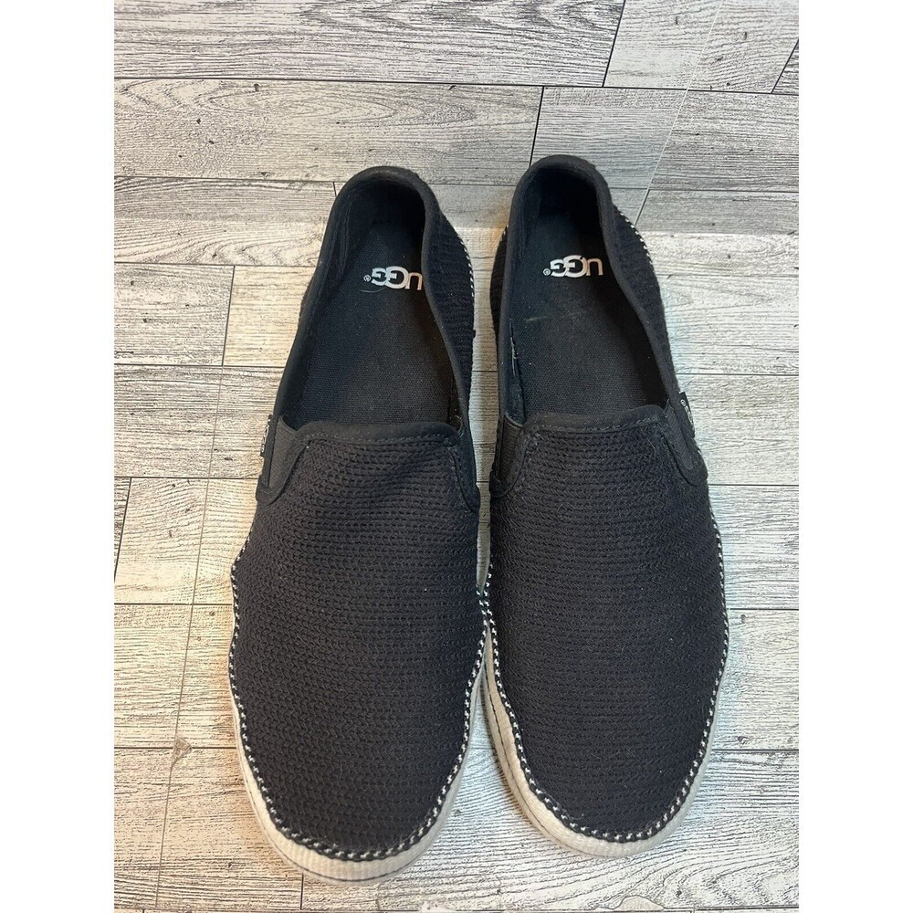 UGG Comfort Sneakers Women's Shoes Size 10  Bren Slip On Casual Woven  Black